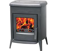 CasaNovae24 PLAMEN Amity 3, poêle à bois en fonte, 8 kW 120 mm, Noir