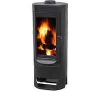 CasaNovae24 PLAMEN Nera, poêle à bois en fonte, 13,3 kW 150 mm, Noir