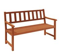 Casaria Banc de Jardin Kensington 2 Places en Bois d'acacia 120 cm résistant aux intempéries Terrasse Balcon extérieur Parc