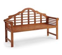 Casaria Banc de Jardin Marlboro en Bois Eucalyptus pré-huilé 2 Places Balcon terrasse extérieur Petit Banc en Bois