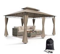 CASARIA Pavillon de jardin taupe