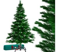 Casaria Sapin De Noël Artificiel 240 Cm - Arbre Réaliste Et Touffu, Montage Rapide, Pied Métal, Réutilisable, Décoration Noël Extérieur, Sapin Artificiel, Sapin De Noël Artificiel