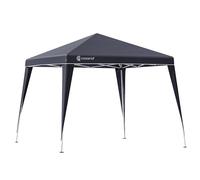 CASARIA® Tonnelle de Jardin Pliable Capri 3x3m Pop-Up Protection UV 50+ imperméable Sac Camping pavillon de Jardin Tente réception Pliante Anthracite