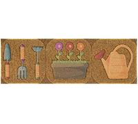 Casatessile Petit paillasson 25x75 cm. Icône Tapis d'escalier, matériau et Envers antidérapants - VAR. 3