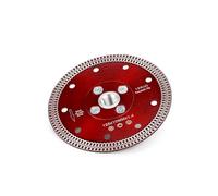 Casaverde Disques de coupe diamantés de 125 mm pour grès cérame/carrelage avec bride M14 pour couper le grès cérame, le granit, le marbre