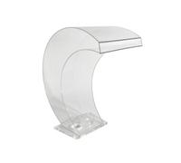 Cascade de piscine Mamba LED en acrylique transparent -