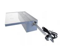 Cascade de piscine Niagara transparente 30 cm - 20 LED