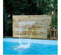 Cascade pour piscine Ubbink Niagara® Acrylic 60 LED