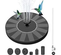 Cascade solaire - Cascade solaire pour bassin - Cascade à énergie solaire - pour la décoration de bassin