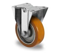 CASCOO CASCOO Roulette fixe ø 100 mm Série AAU5 à double roulement à billes Quantité:1