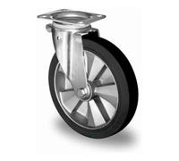 CASCOO CASCOO Roulette pivotante ø 250 mm Série BAF4 à double roulement à billes pour conteneur à déchets Quantité:1