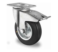 CASCOO CASCOO Roulette pivotante avec frein total ø 125 mm Série SWS4 (électriquement conductrice) à roulement Quantité:1