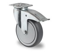 CASCOO CASCOO Roulette pivotante avec frein total ø 150 mm Série P2T2 à roulement à billes Quantité:1