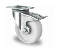 CASCOO CASCOO Roulette pivotante avec frein total ø 160 mm Série P0P0 à roulement Quantité:1