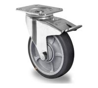 CASCOO CASCOO Roulette pivotante avec frein total ø 160 mm Série P2G2 (électriquement conductrice) à roulement à billes Quantité:1