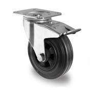 CASCOO CASCOO Roulette pivotante avec frein total ø 160 mm Série P4S4 à roulement Quantité:1