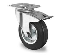 CASCOO CASCOO Roulette pivotante avec frein total ø 160 mm Série SWS4 à roulement Quantité:1