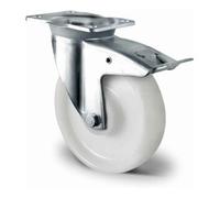 CASCOO CASCOO Roulette pivotante avec frein total ø 200 mm série Z0Z0 roulement à billes double K-Serie Quantité:1