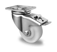 CASCOO CASCOO Roulette pivotante avec frein total ø 75 mm série V0Z0 à double roulement à billes Quantité:1