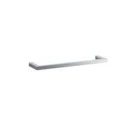 Case porte-serviettes latéral 400mm pour meuble 400x60x15mm aluminium brun foncé - LAUFEN H4909521060001