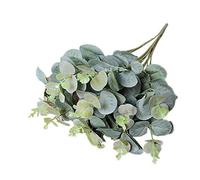 Casecover Artificielle Feuille Eucalyptus Leave Feuilles Simulation Idéal pour Soirée De Mariage Home Décor 1pc