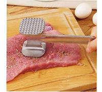 Casecover Maillet et aplatisseur Pounder pour Steak Poulet volaille Boeuf en Alliage d'aluminium Durable Marteau attendrisseur MeaMeat, Viande Double Face t attendrisseur Outil 1 pc