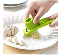 Casecover Mini-Cuisine Outils Légumes Râpe Ail Presse Grinding Gingembre Râpe Ail Crusher Plastique + Acier Inoxydable Multifonction Ail Peeler Grater Slicer Cutter 1pc