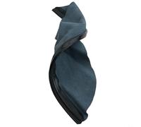 CashMuch 1 bavoir pour casque de soudage pour protection contre les éclaboussures, ignifuge, anti-éclaboussures, facile à installer, housse en cuir pour tâches de soudage, noir (écharpe en cuir)