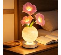 CashMuch Creative Morning Glory Planet Lamp - Veilleuse romantique pour dortoirs et chambres à coucher, lampe de table décorative chaude pour décoration de la maison, idée de design unique