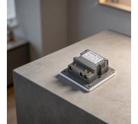 CashMuch Interrupteur d'alimentation pour carte sans induction pour détection de fréquence 125 kHz - Prise électrique d'hôtel - Économie d'énergie avec large plage de tension 40-220 V (blanc)