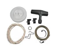CashMuch Kit de reconstruction de démarreur 034 036 044 MS340 MS360 MS361 pour tronçonneuse, poignée de poulie, corde à cliquet et ressort de réparation