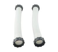 CashMuch Tuyau d'interconnexion pour filtre à sable de piscine Intex - 40,6 x 3,8 cm - Pièce de rechange 11535 11388 - Connecteur flexible anti-fuite avec écrous pour piscines souples et pompes