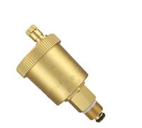 CashMuch Vanne d'aération automatique de 3/8" pour radiateurs d'eau chaude, purgeur de système de chauffage hydraulique en laiton, max 150 PSI et 115,6 °C