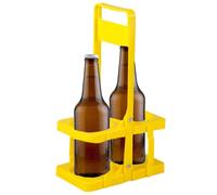 Casier À Bouteilles Portable Support 2 Bouteilles Vin Et Canette, Seau À