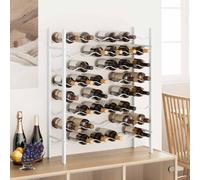 Casier à Bouteilles pour 72 Bouteilles Doré Métal Étagère à Vin Cuisine vidaXL