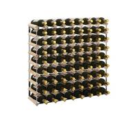 Casier à bouteilles pour 72 bouteilles Pinède solide