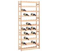Casier À Bouteilles Pour 77 Bouteilles Fsc Pinède Beige