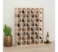 Casier à Vin 70x33x94 cm Bois de Pin Massif Porte-bouteilles Étagère vidaXL