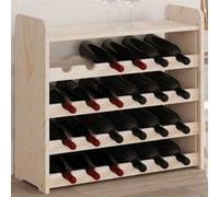 Casier à vin et panneau supérieur 67,5x25x60 cm bois pin massif Marron