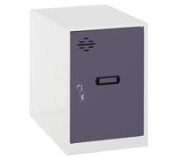 Casier-armoire Simonlocker Dism. Mini 475x400x500 Mm Bla/ant Blanc/antracite 475x400x500 - Simonrack