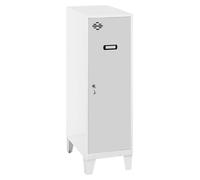 Casier-armoire Simonlocker Dism.single Mini 915x400x500+pies B/g Blanc/gris 1015x400x500 - Simonrack