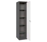 Casier-armoire Simonlocker Prof.dism.cleaning 180x40x40 1/4 An/bl Antracite/blanc 1800x400x400 - Simonrack