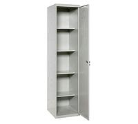 Casier-armoire Simonlocker Prof.dism.cleaning 180x40x40 1/4 Gris Gris Taquilla 1800x400x400 - Simonrack