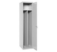 Casier-armoire Simonlocker Prof.dism.single-div 1/1 400 Ini Gris Gris Taquilla 1800x400x500 - Simonrack