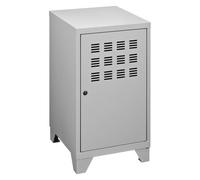 Casier de bureau métal couleur gris clair