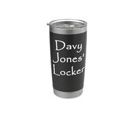 Casier de Davy Jones Gobelet isotherme en acier inoxydable double paroi