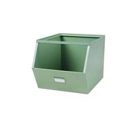 - Casier de rangement en métal avec étiquette - Vert - DOCK