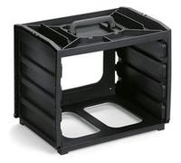 Casier de rangement et de transport 55 vide Raaco 136259 Noir G