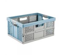 Casier de rangement pliable 32 litres Léa Keeeper - Bleu