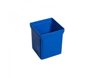 Casier visserie avec couvercle EuroPlus Insert L130/3 - Bleu